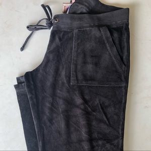 Juicy Couture velour track pant
